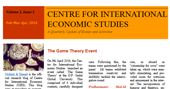 CIES Newsletter Image