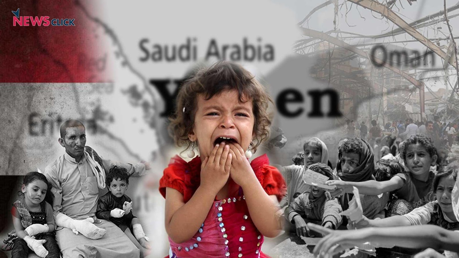 Who is responsible for the humanitarian catastrophe in Yemen?