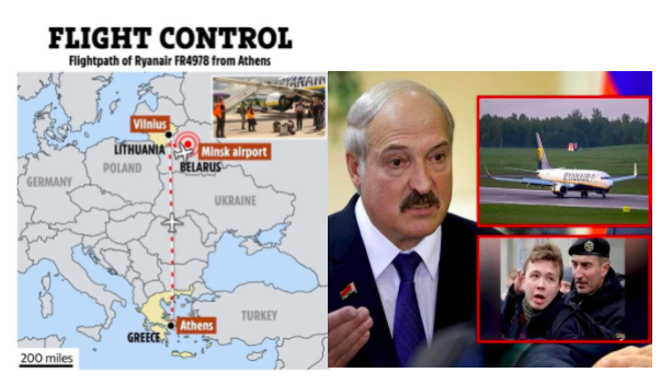 Belarus’ ‘state-sponsored hijacking’ and how it violated international law