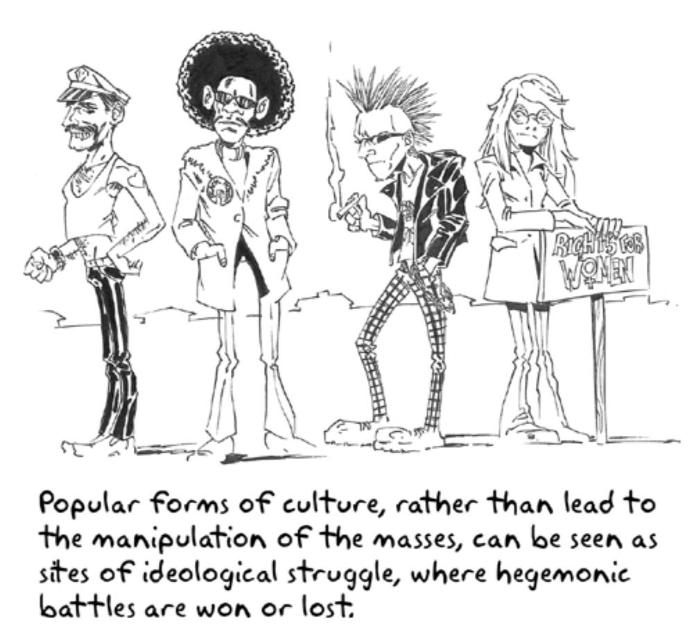 The making of social hegemony through media and culture
