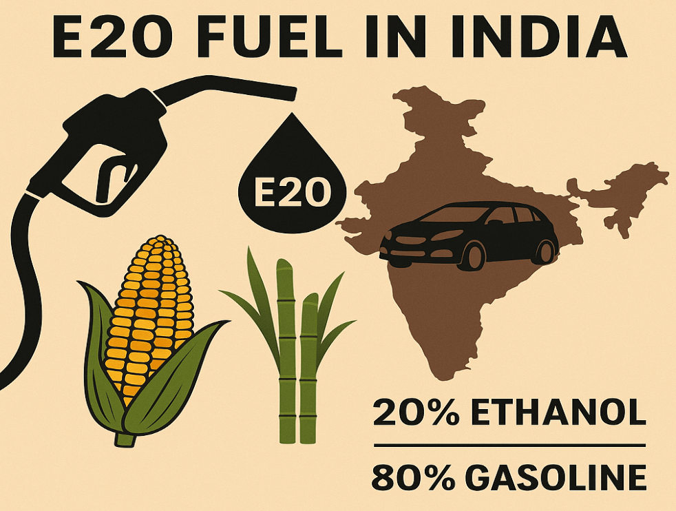 E20 FUEL IN INDIA- A GREEN&nbsp;ROADBLOCK